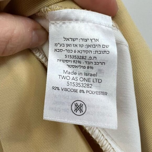 New Sabina Musayev Women’s Small Perry Raffia Button Down Belted Maxi Dress NWT - Picture 12 of 13